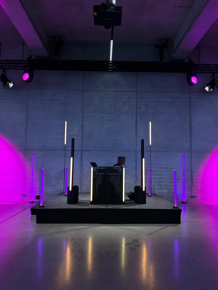 Setup before the event – DJ Jonas